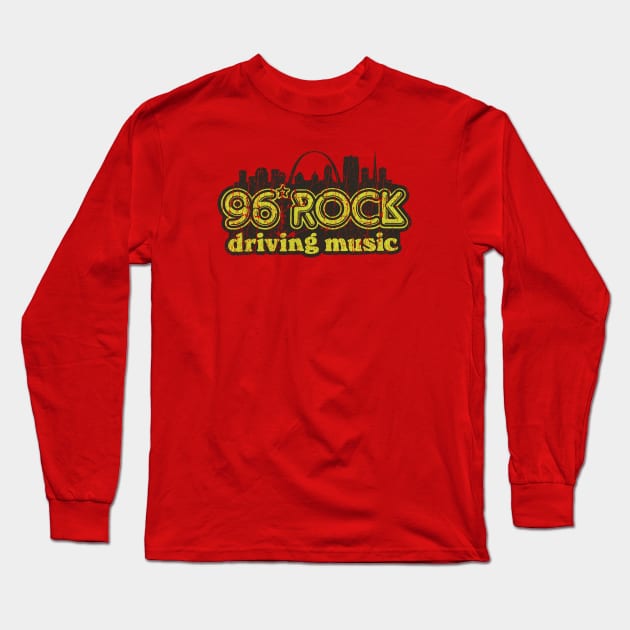 96 Rock St. Louis Radio Long Sleeve T-Shirt by JCD666